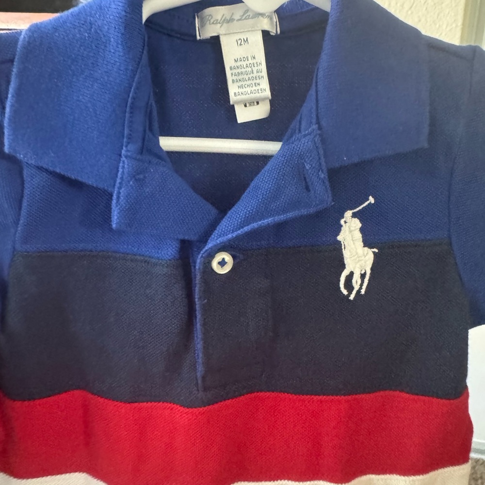 Ralph Lauren Kids Polo in Blue, Navy, and Red